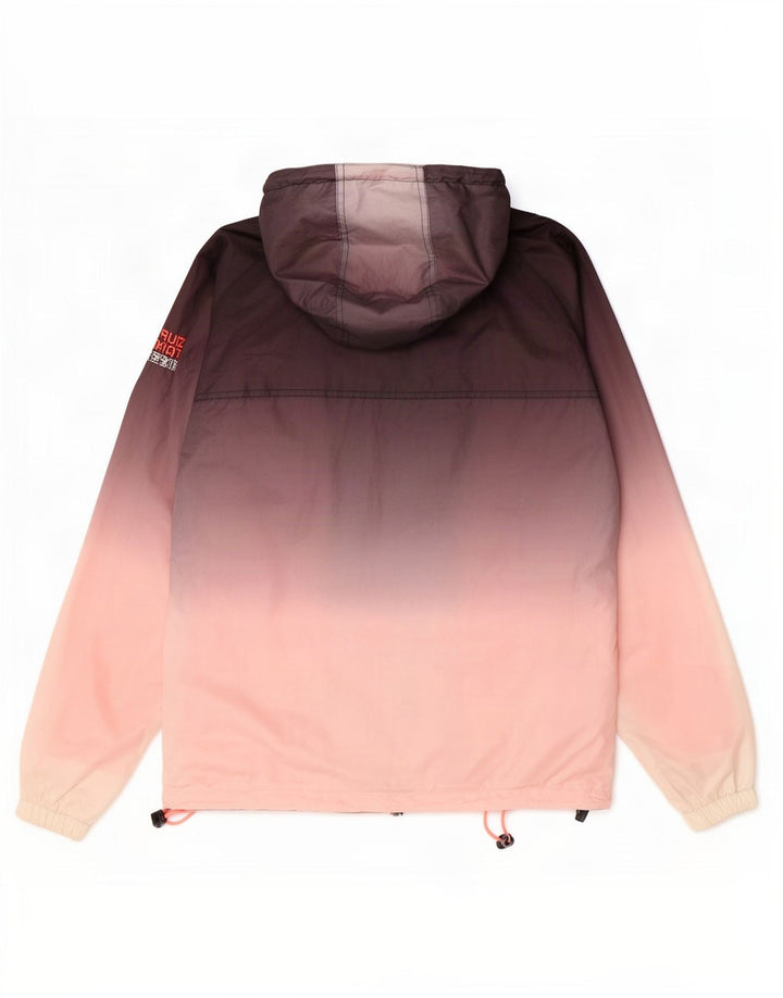 Jachetă de ploaie Superdry Windcagoule pentru bărbați UK 36, mică, multicoloră