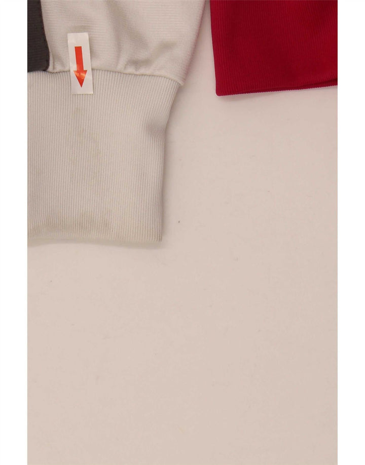 Jachetă de top pentru trening cu grafică Nike pentru femei UK 10 Mic roz colorblock