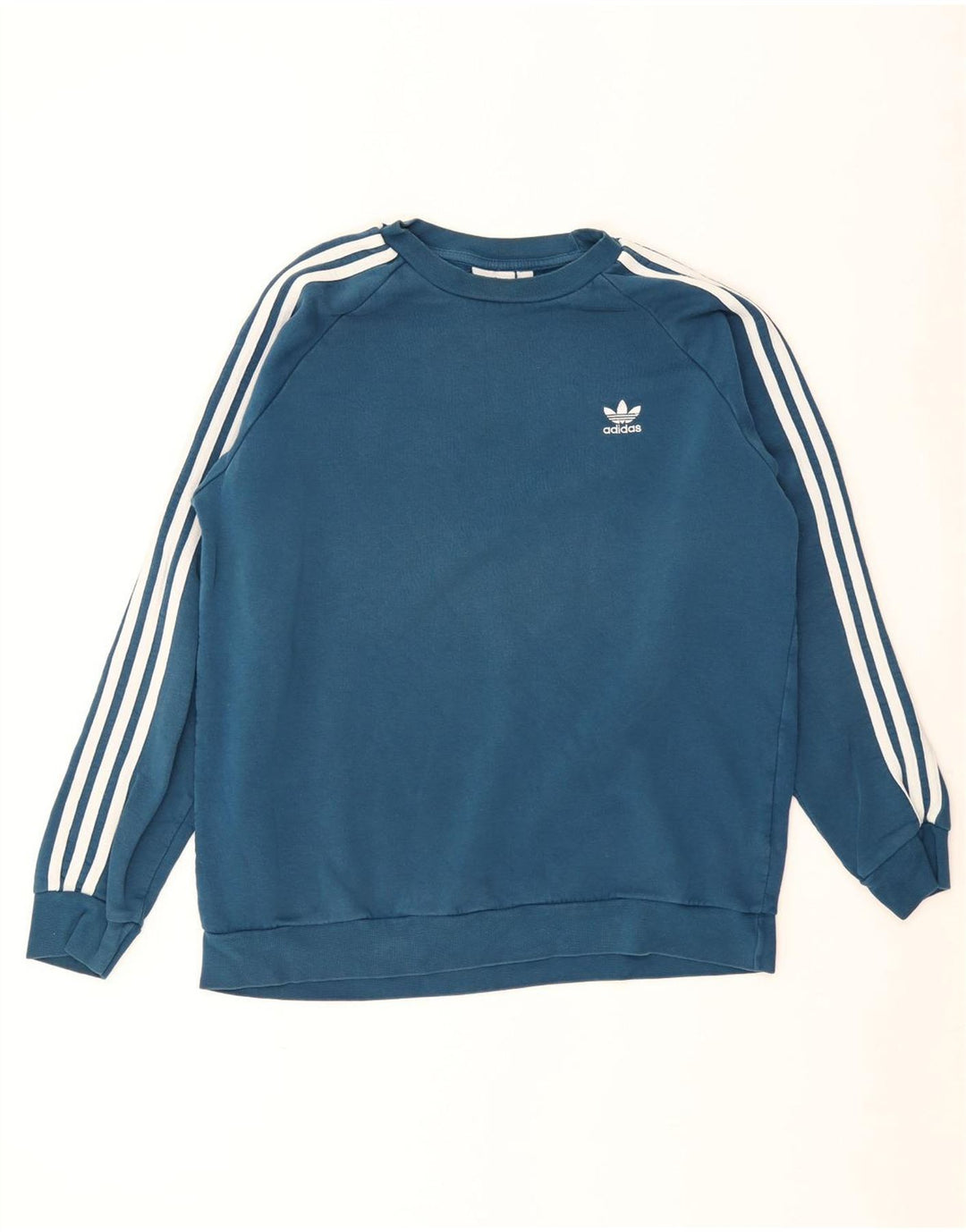 Hanorac pentru bărbați Adidas Jumper mare, albastru, bumbac