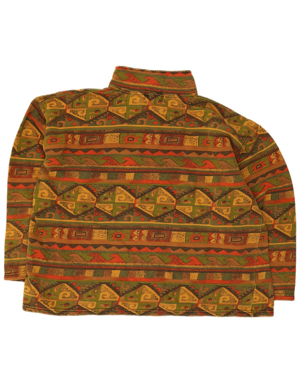 Pulover oversize pentru femei vintage UK 16 mare multicolor