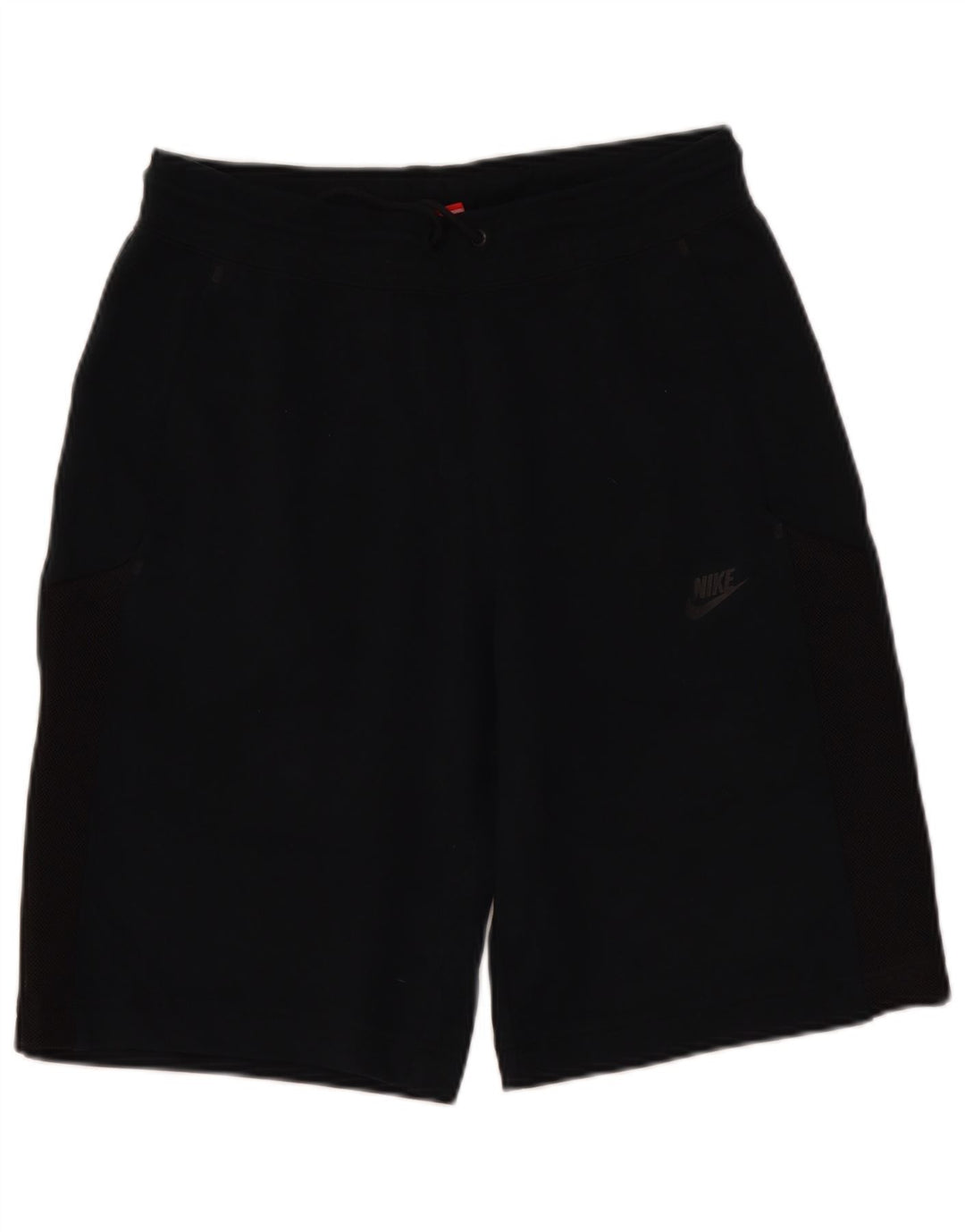 Pantaloni scurți sport Nike pentru bărbați, bumbac mediu negru