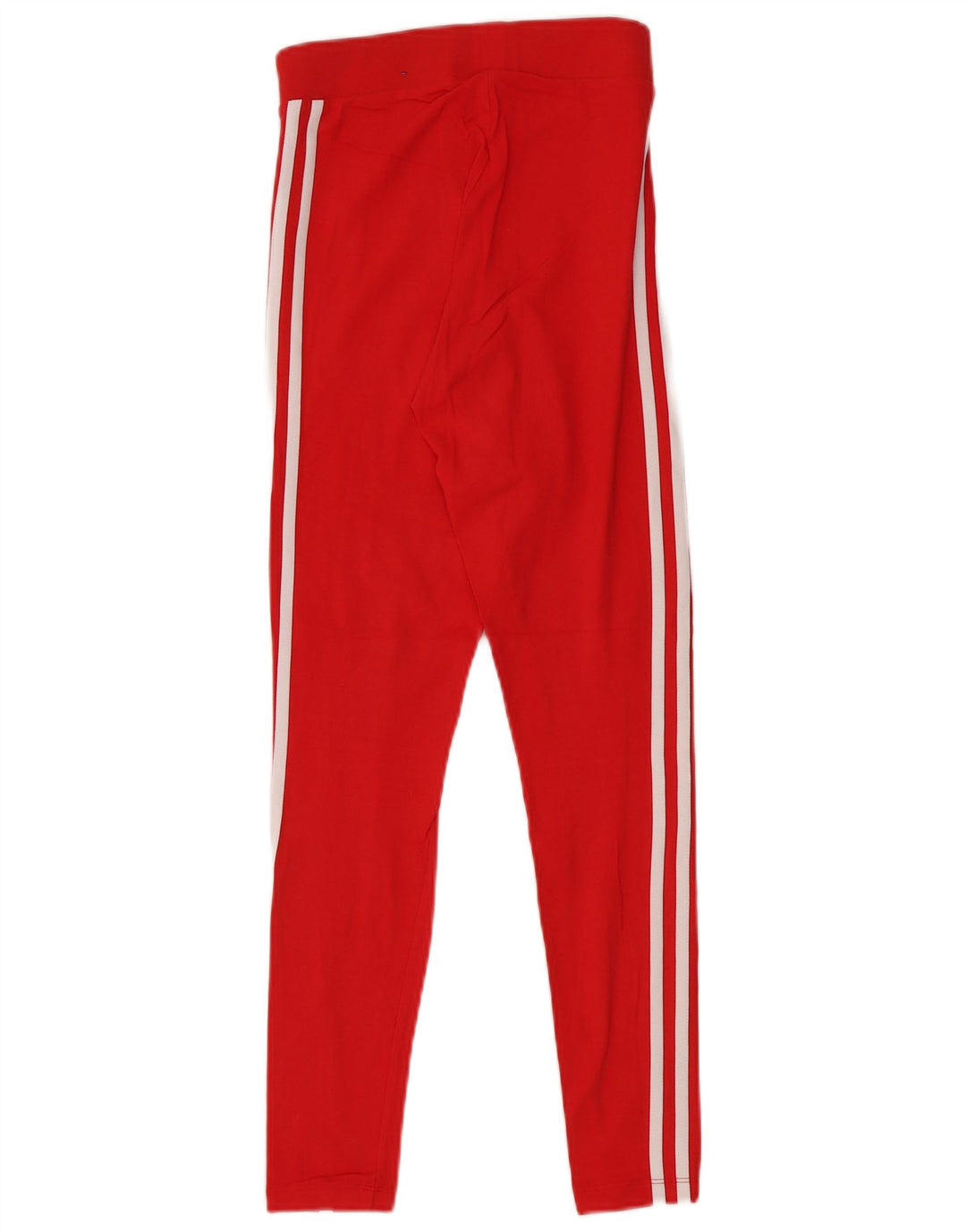 Leggings pentru femei Adidas UK 10 mic, roșu, bumbac