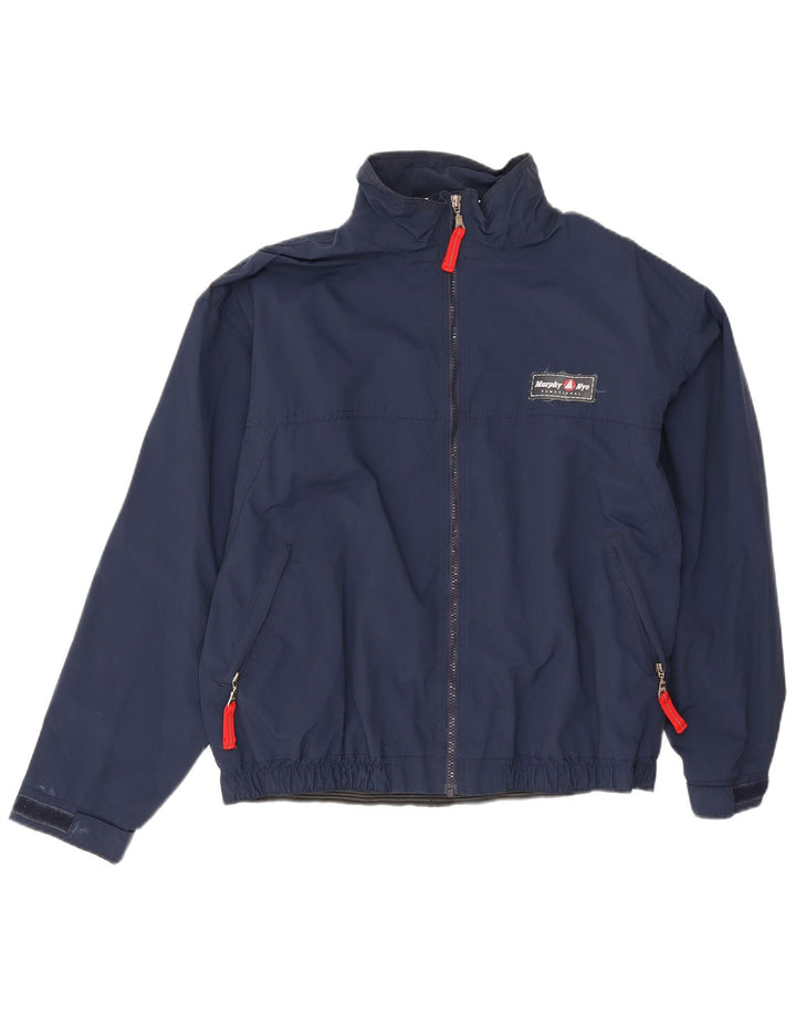 Murphy & Nye Jachetă de ploaie pentru bărbați UK 38 Medium Bleumarin Poliamidă