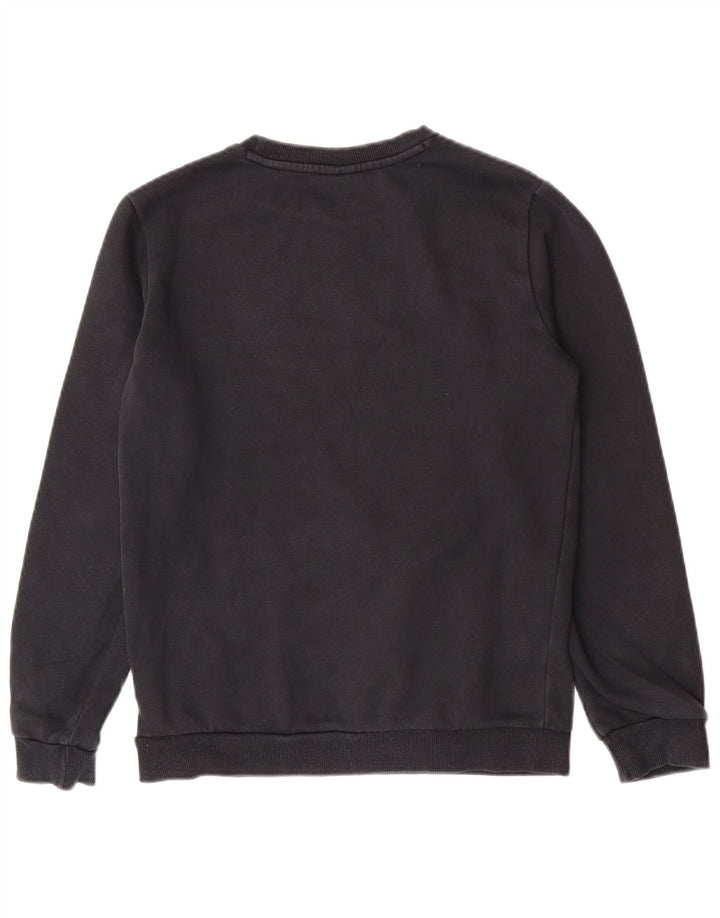 Puma Băieți Pulover Grafic Pulover 13-14 Ani Bumbac Negru