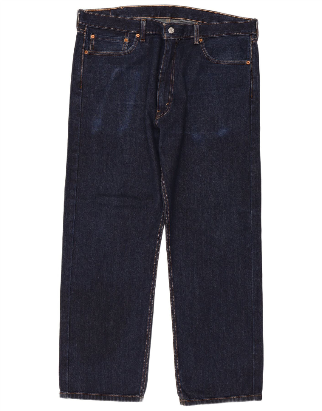 Blugi drepti pentru bărbați Levi's 505 W40 L29 Bumbac bleumarin