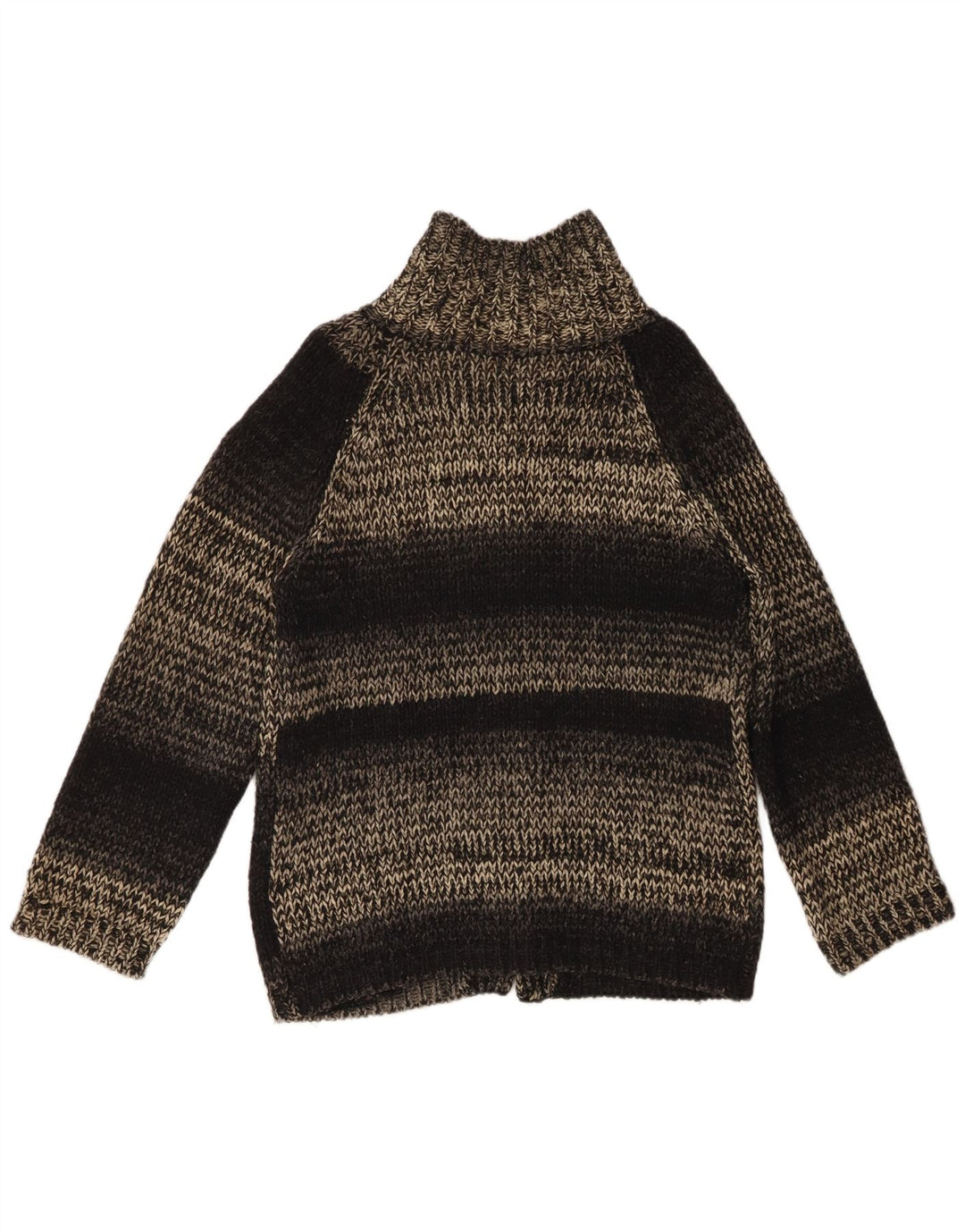 Vintage bărbați lână neagră medie pete