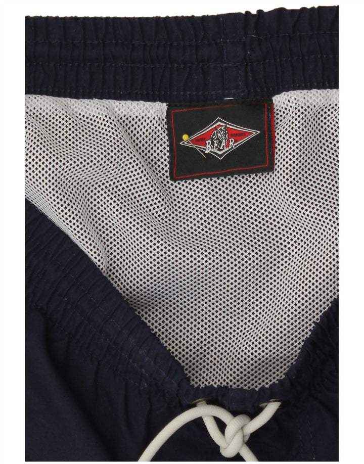Pantaloni scurți de înot pentru bărbați Bear, mari bleumarin