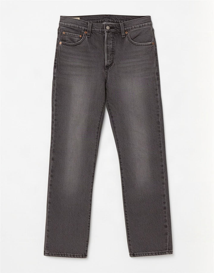 Blugi 501 drepti pentru bărbați Levi's W28 L27 bumbac gri