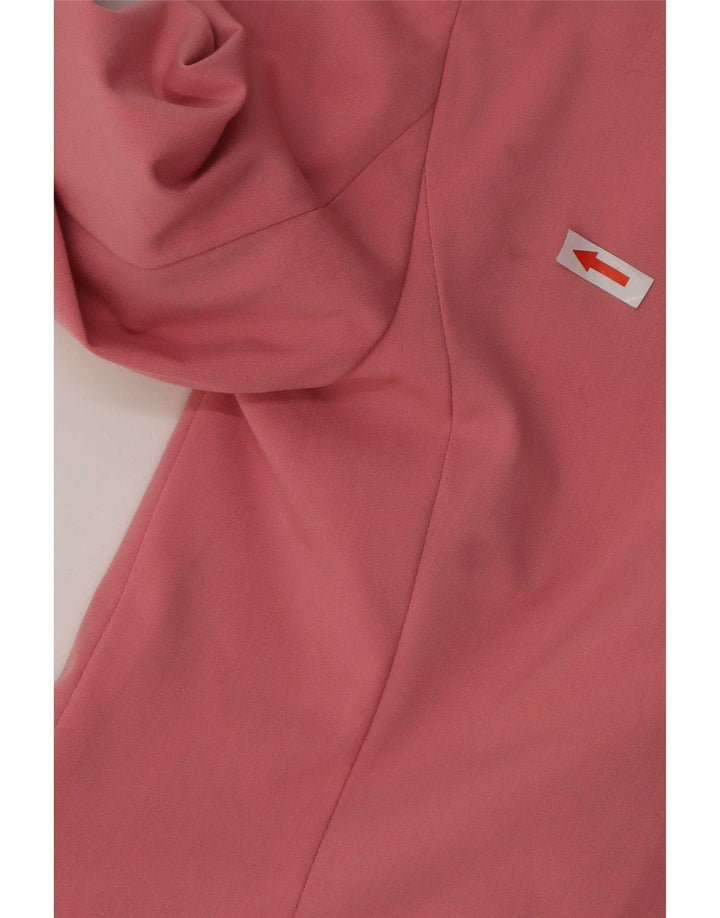 Jachetă pentru femei Zara cu 1 nasture EU 34 2XS Poliester roz