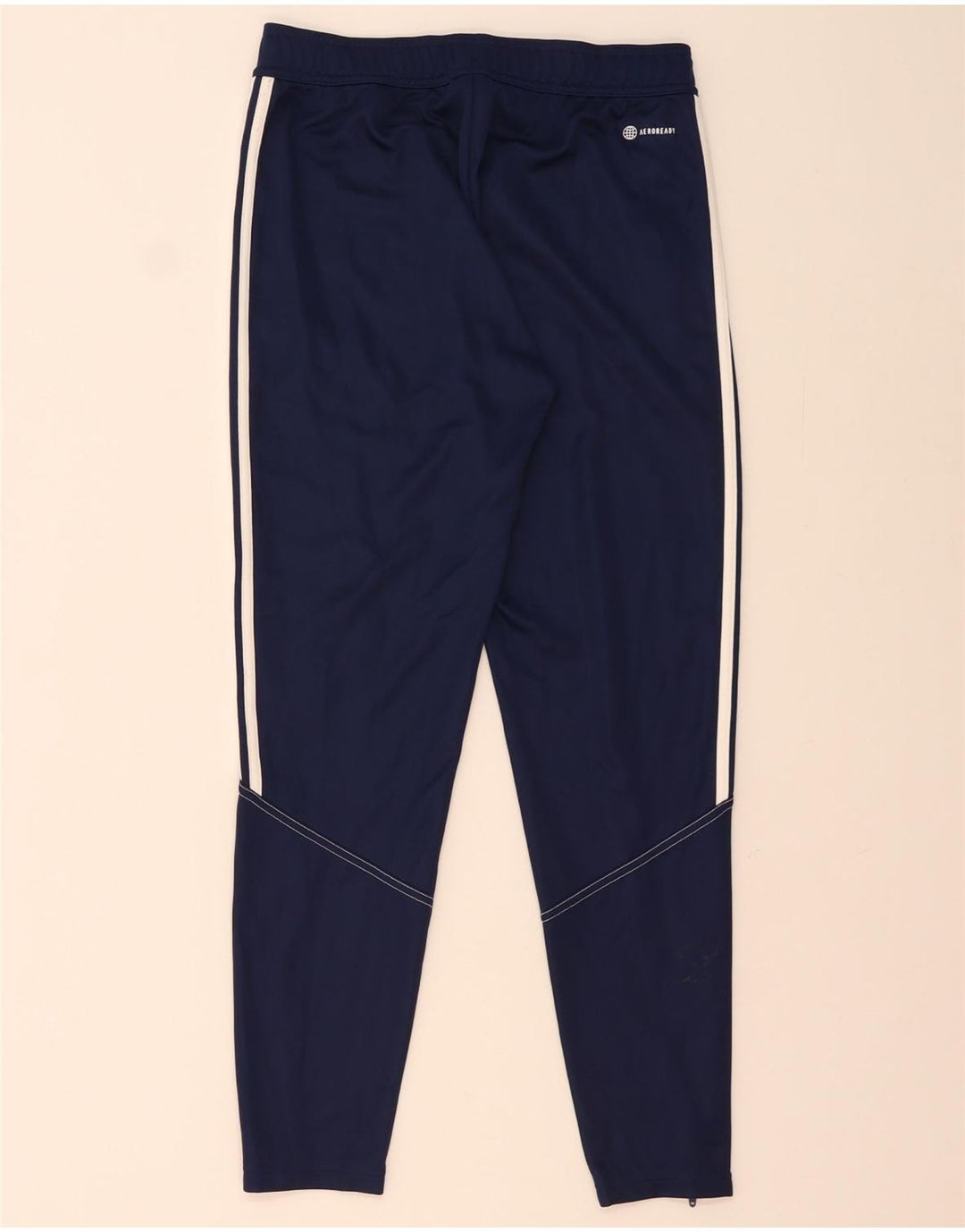 Pantaloni de trening Adidas Aeroready pentru bărbați, poliester mediu albastru bleumarin