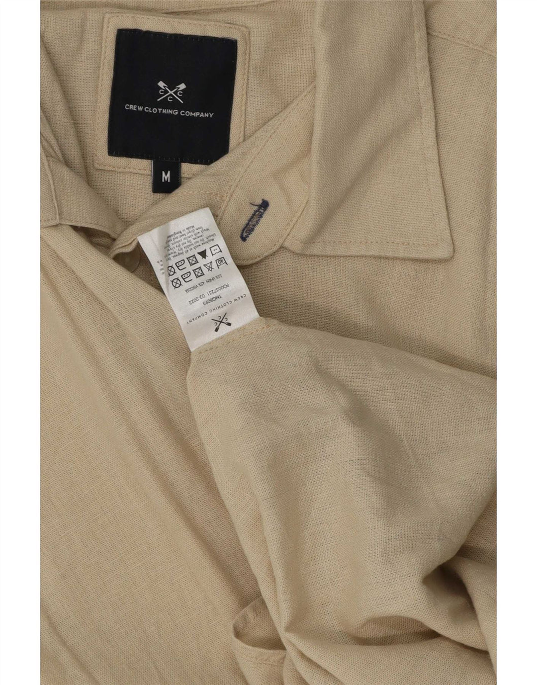 Crew Clothing Cămașă Bărbați In Bej Mediu