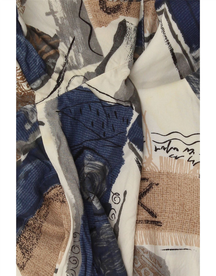 Cămașă Vintage pentru femei EU 44 XL Multicolor Patchwork Viscose