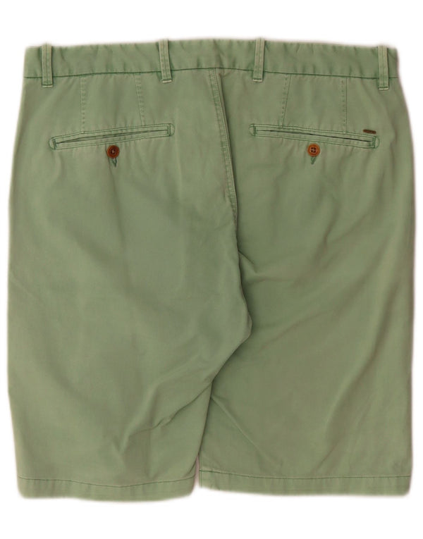 Scotch & Soda Pantaloni scurți chino pentru bărbați W34, bumbac verde mare