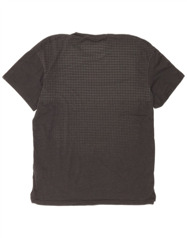Tricou grafic Nike Dri Fit pentru bărbați Top mic, gri, bumbac