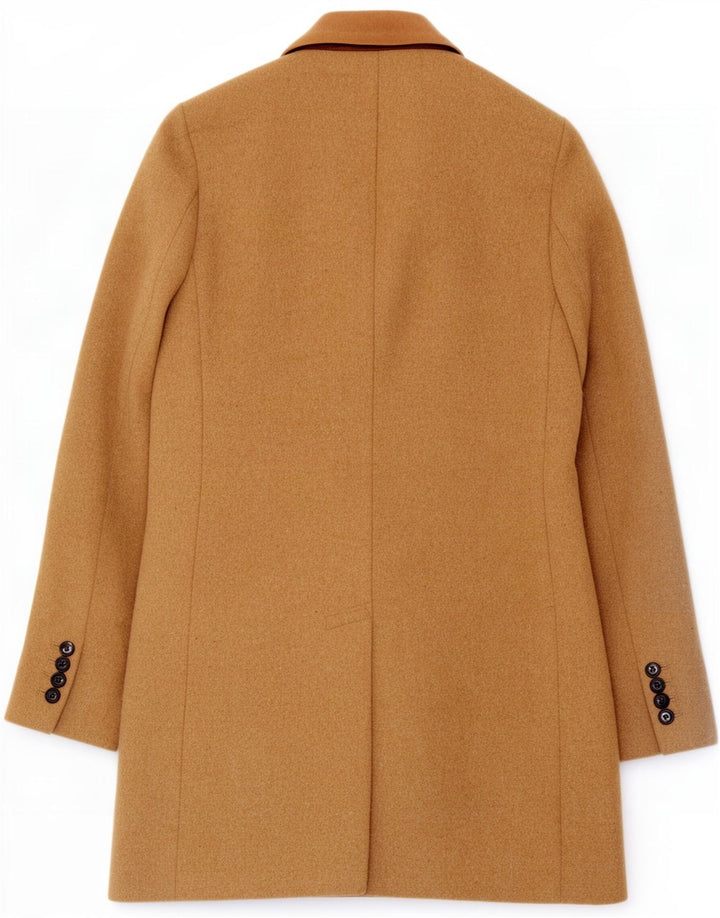 Jack Wills Pardesiu pentru femei UK 8 Small Beige Wool