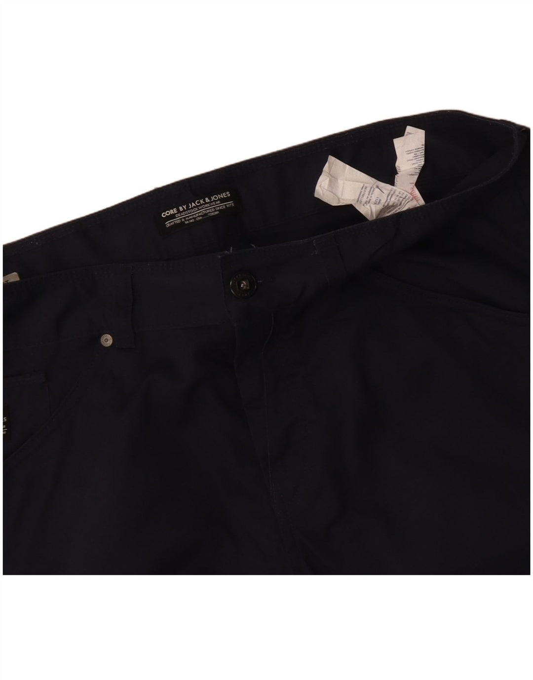 Pantaloni scurți casual pentru bărbați JACK & JONES W40 XL Bumbac bleumarin