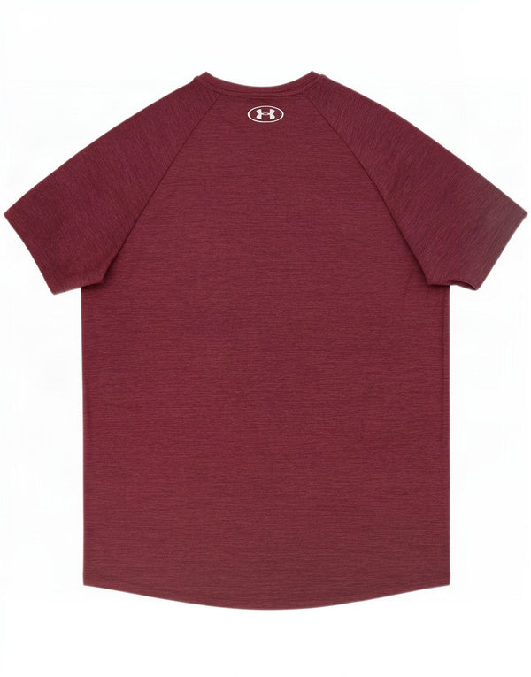 Tricou pentru bărbați Under Armour Top Medium Burgundy Poliester