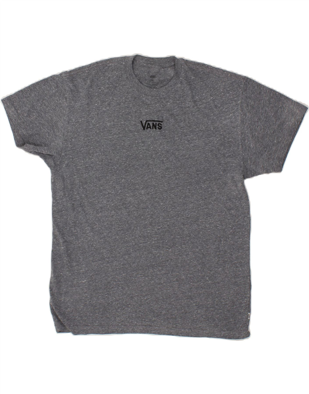 VANS Mens Oversized T-Shirt Top Small Grey Flecked Cotton Vintage Vans and Second-Hand Vans from Messina Hembry 
