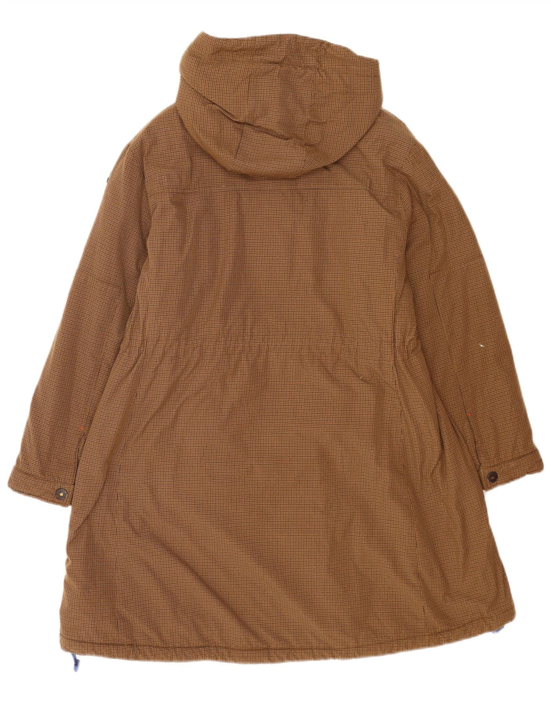 Jachetă Parka cu glugă Invicta pentru femei UK 6 XS Maro Houndstooth Poliamidă