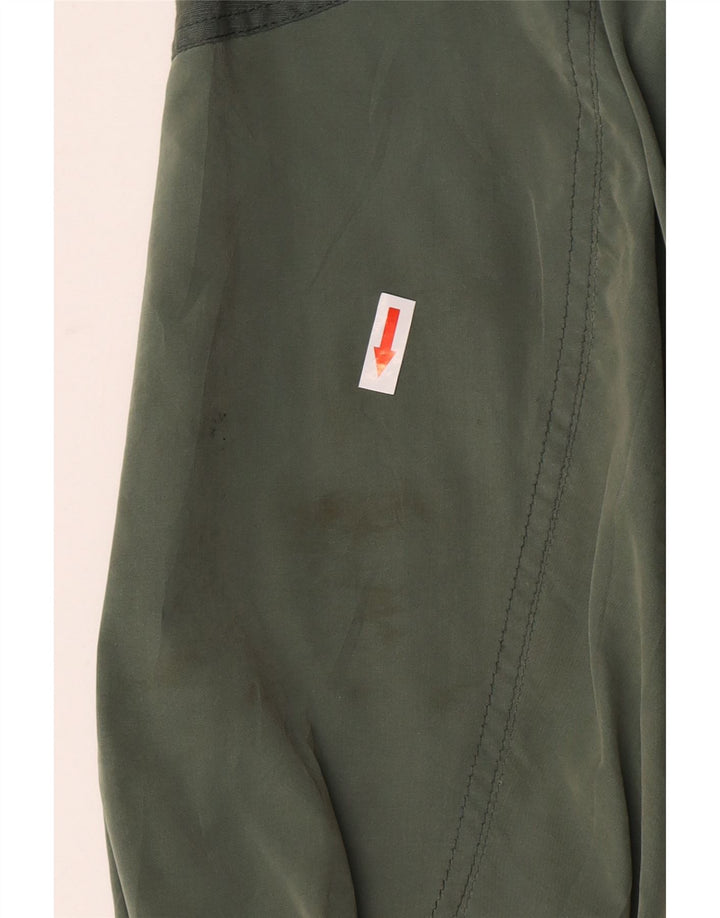 Bomber vintage pentru bărbați UK 40, mare, verde, color block