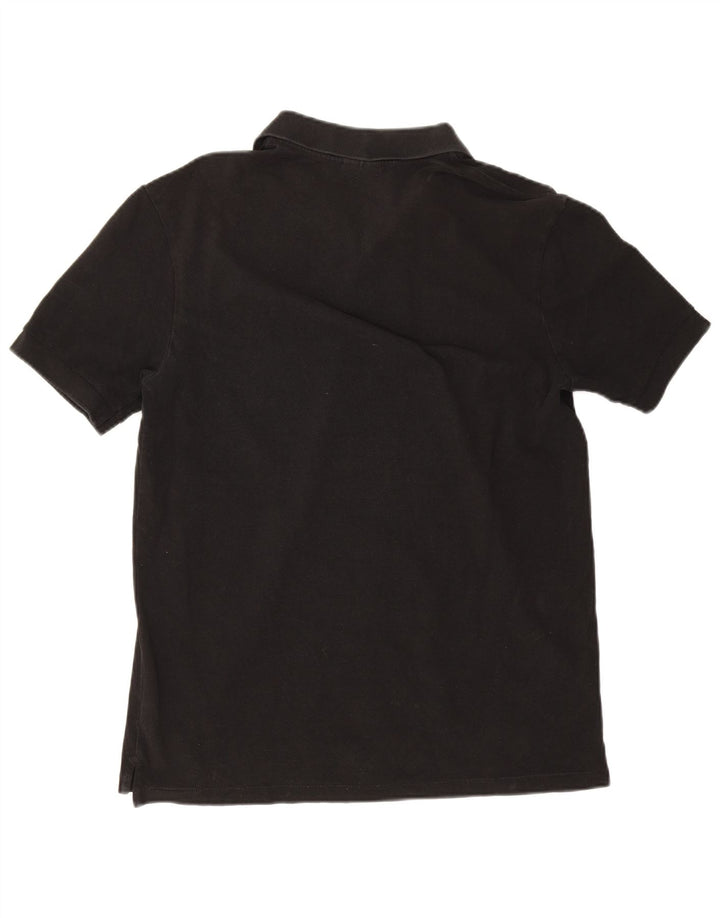 Cămașă polo Paul Smith pentru bărbați, bumbac mediu negru
