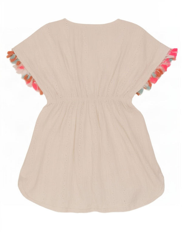 Rochie Kaftan de plajă pentru femei Lipsy UK 8 Small White