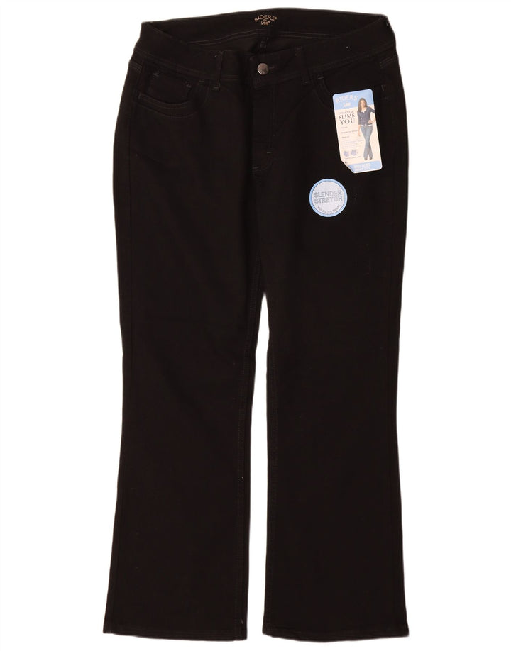 Blugi Lee, zvelți, cu bootcut pentru femei US 16 2XL W34 L30, bumbac negru