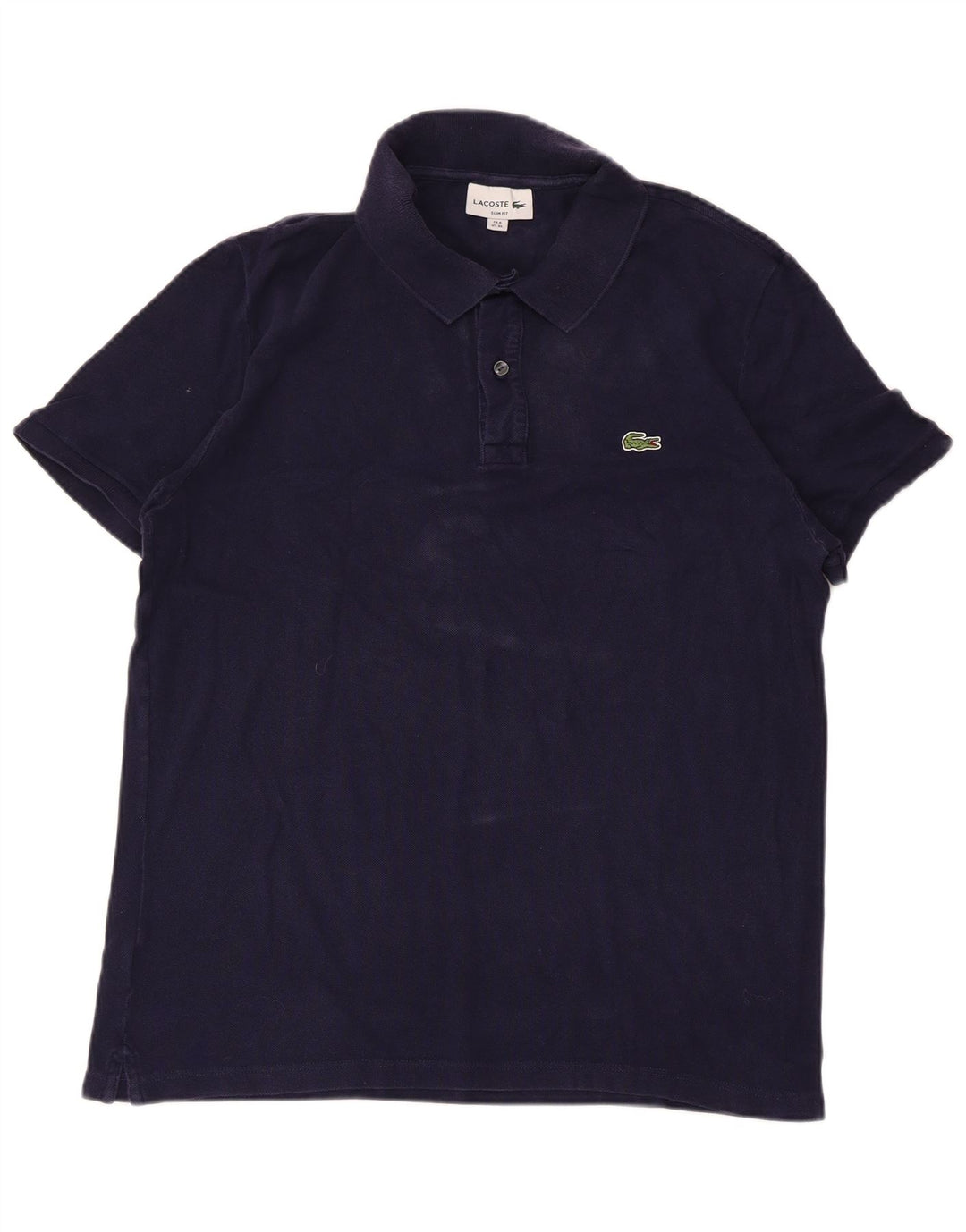 Tricou polo pentru bărbați LACOSTE Slim Fit Mărimea 6 XL Bumbac bleumarin