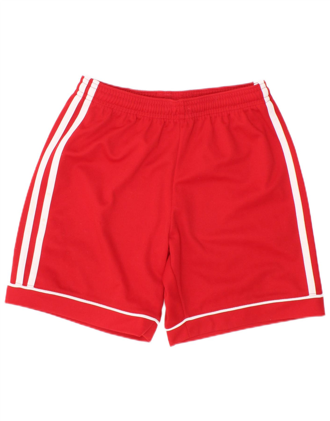 Pantaloni scurți sport adidas Climalite pentru băieți 9-10 ani poliester roșu