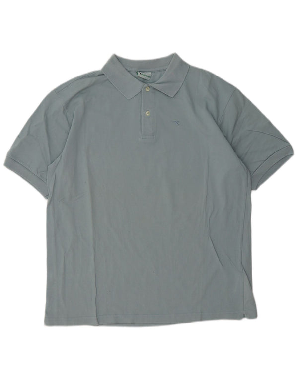 Tricou polo pentru bărbați Diadora, mare, albastru, bumbac