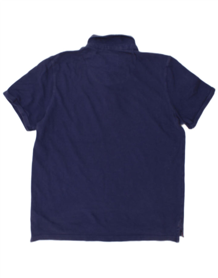 Crew Clothing Tricou polo pentru bărbați Bumbac albastru bleumarin mediu