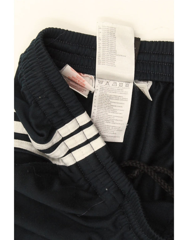 Adidas băieți pantaloni de trening pantaloni de jogging 15-16 ani W34 L32 bleumarin