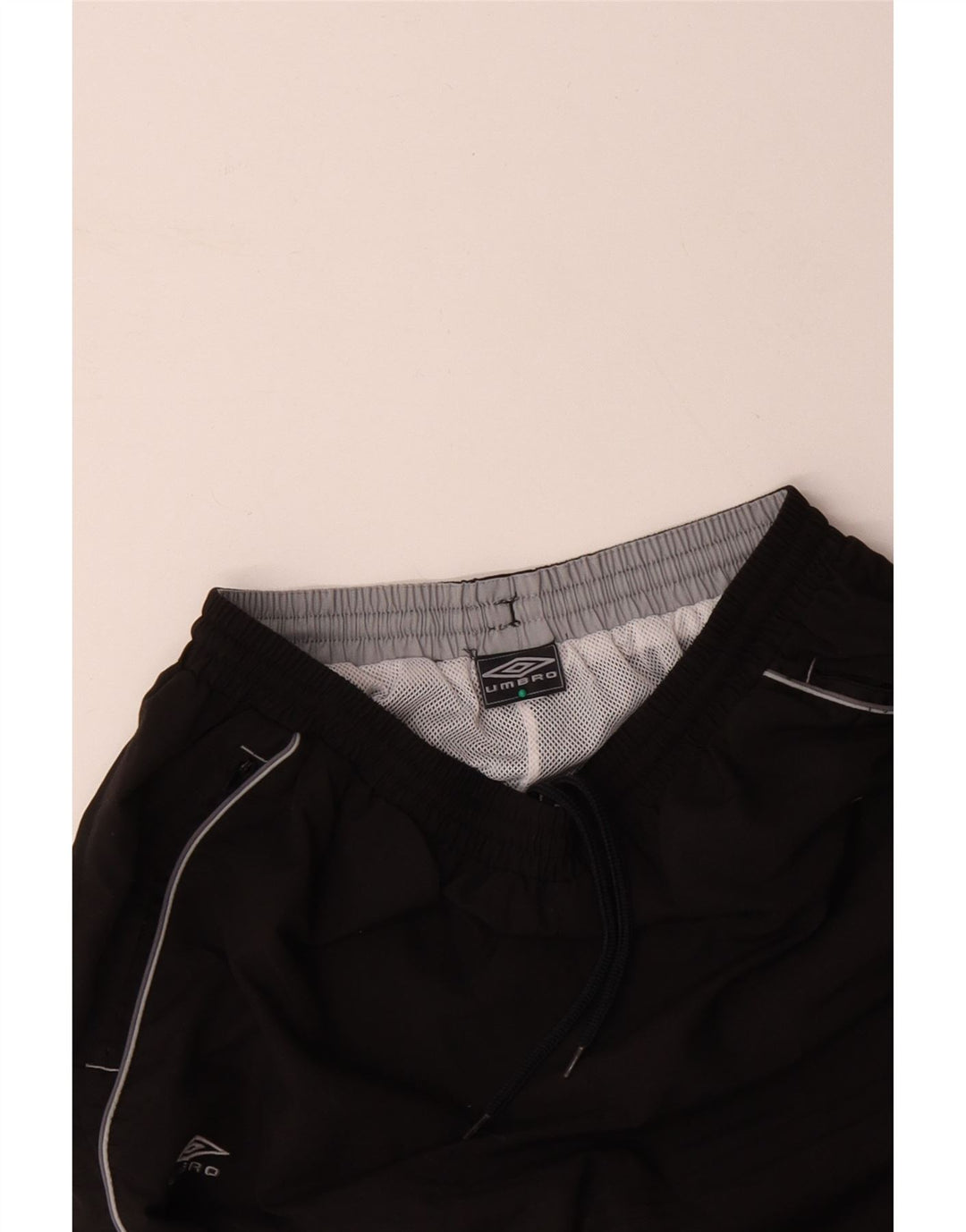 UMBRO Pantaloni de trening grafic pentru bărbați Pantaloni de jogging mari Poliester negru