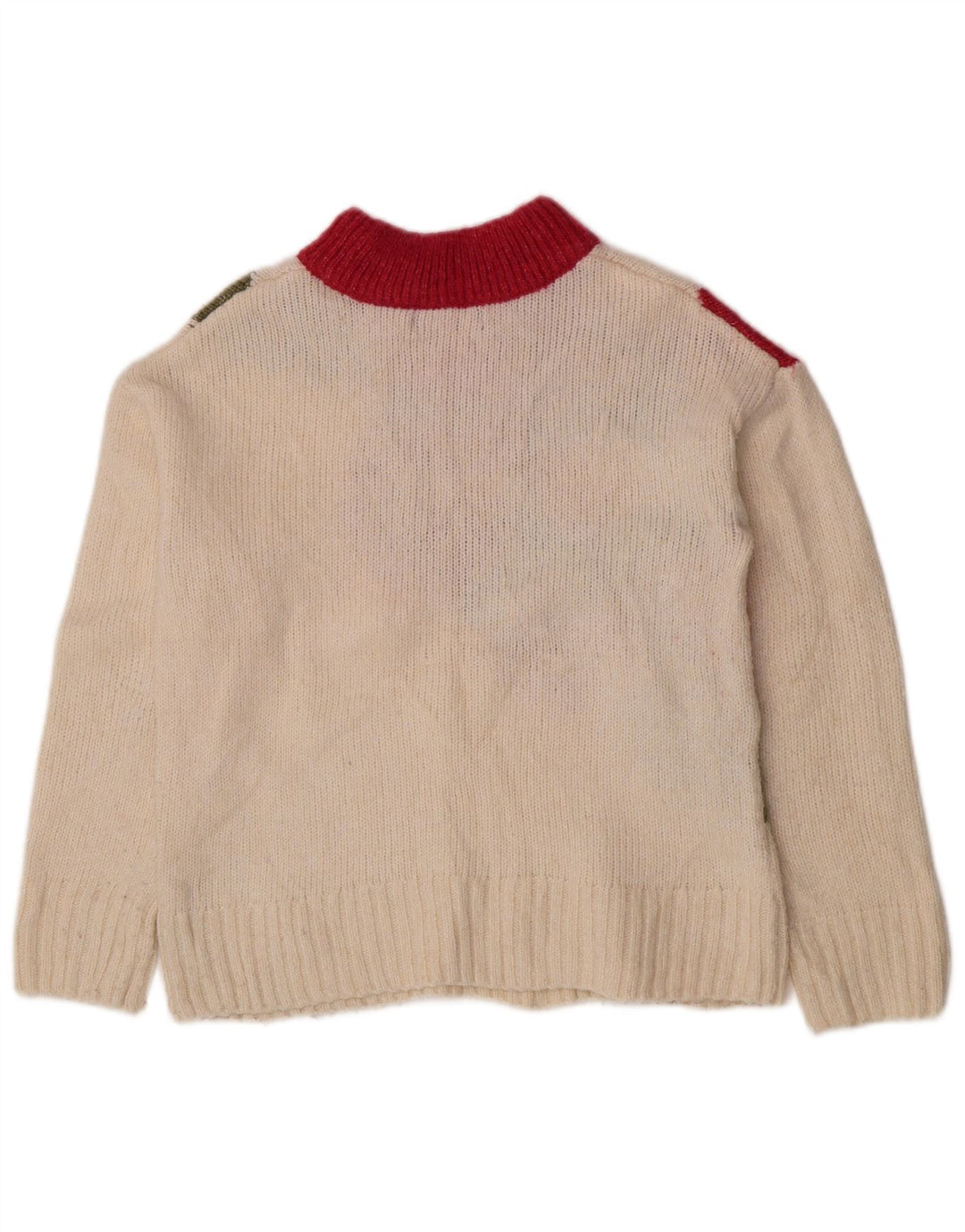 Pulover cu gât țestoasă pentru femei Marks & Spencer UK 10 Small Off White