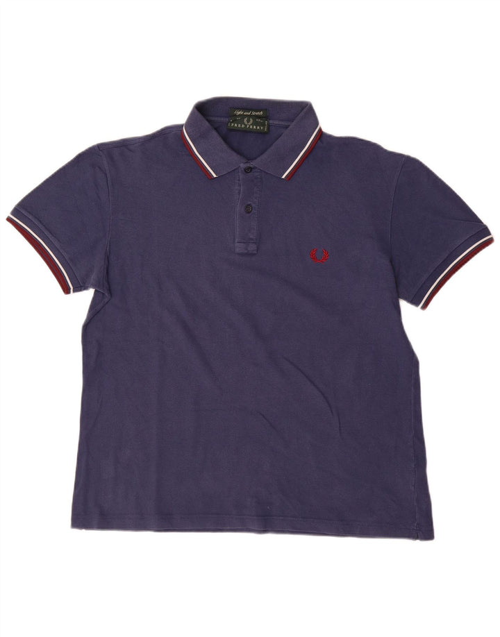 FRED PERRY Cămașă polo pentru bărbați, mare, bleumarin, bumbac