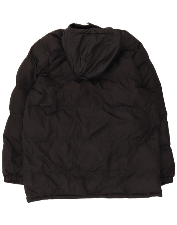 Jachetă căptușită cu glugă pentru bărbați Nike Storm-Fit UK 40 Poliester negru mare