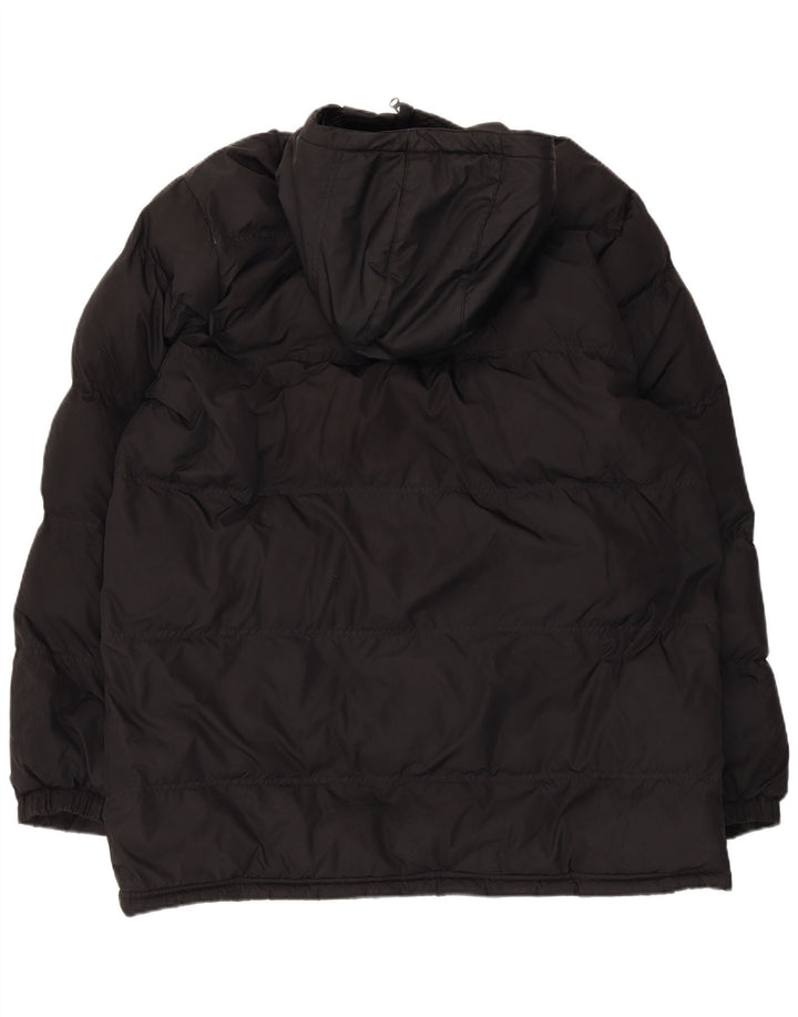 Jachetă căptușită cu glugă pentru bărbați Nike Storm-Fit UK 40 Poliester negru mare