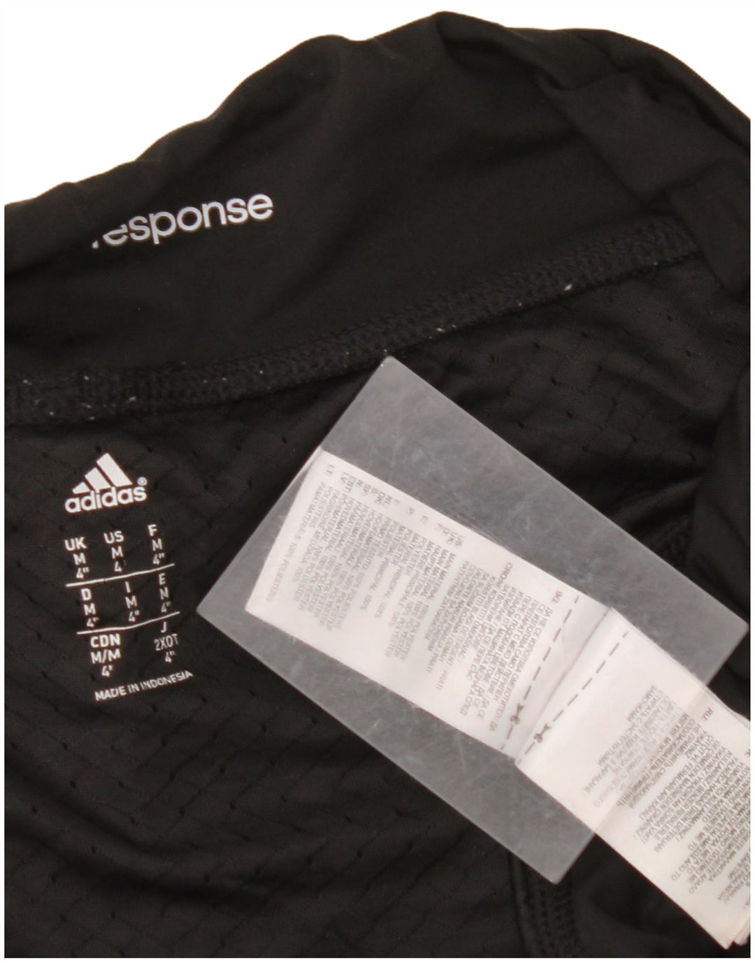 Pantaloni scurți sport ADIDAS pentru femei UK 14 Poliester mediu negru