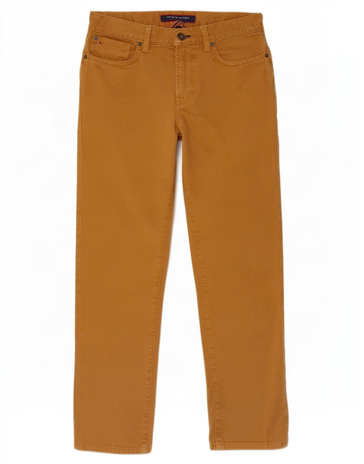 Blugi slim drepte pentru bărbați Tommy Hilfiger W32 L30 bej