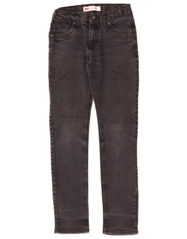 Levi's Boys 510 Skinny Jeans 13-14 ani W26 L29 bumbac negru