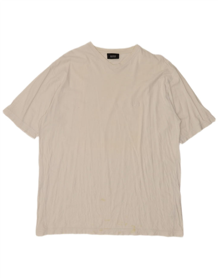 Tricou pentru bărbați Hugo Boss Top XL Alb