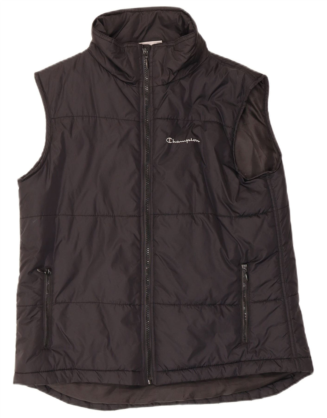 Gilet Căptușit Băieți Champion 15-16 Ani Nylon Negru
