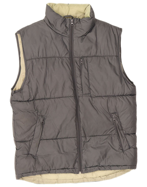 Jack & Jones Gilet Captusit pentru Barbati UK 14 Medium Gri Nylon
