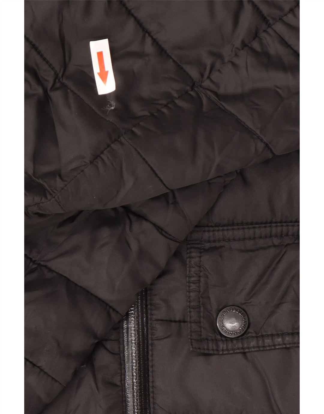 Jachetă căptușită cu glugă pentru bărbați Barbour UK 40 Poliester negru mare