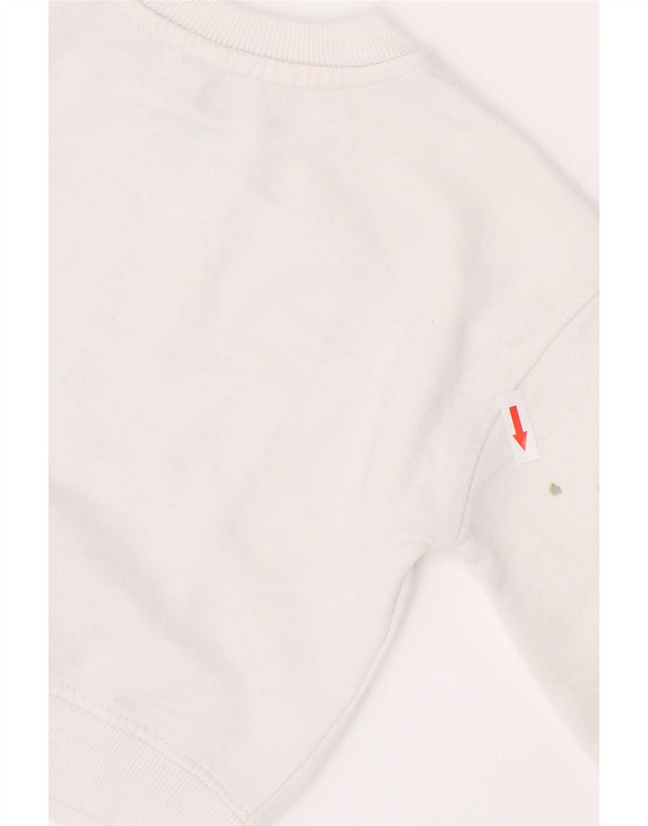 Dkny Boys Pulover Grafic Pulover 2-3 Ani Bumbac Alb