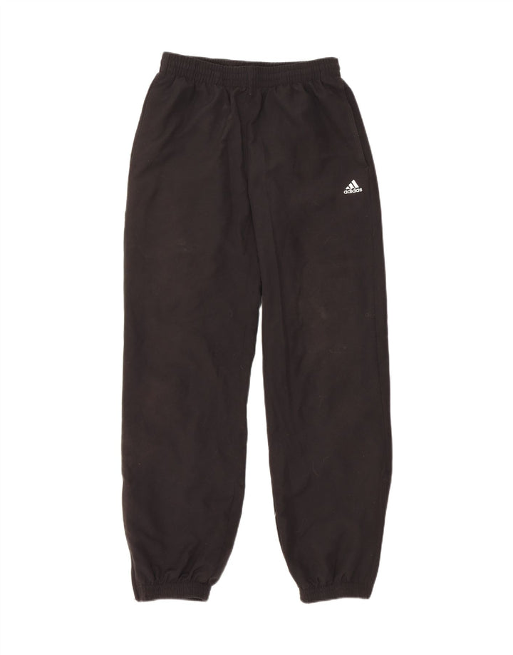 Pantaloni de trening ADIDAS Climalite pentru baieti Joggeri 13-14 ani negru