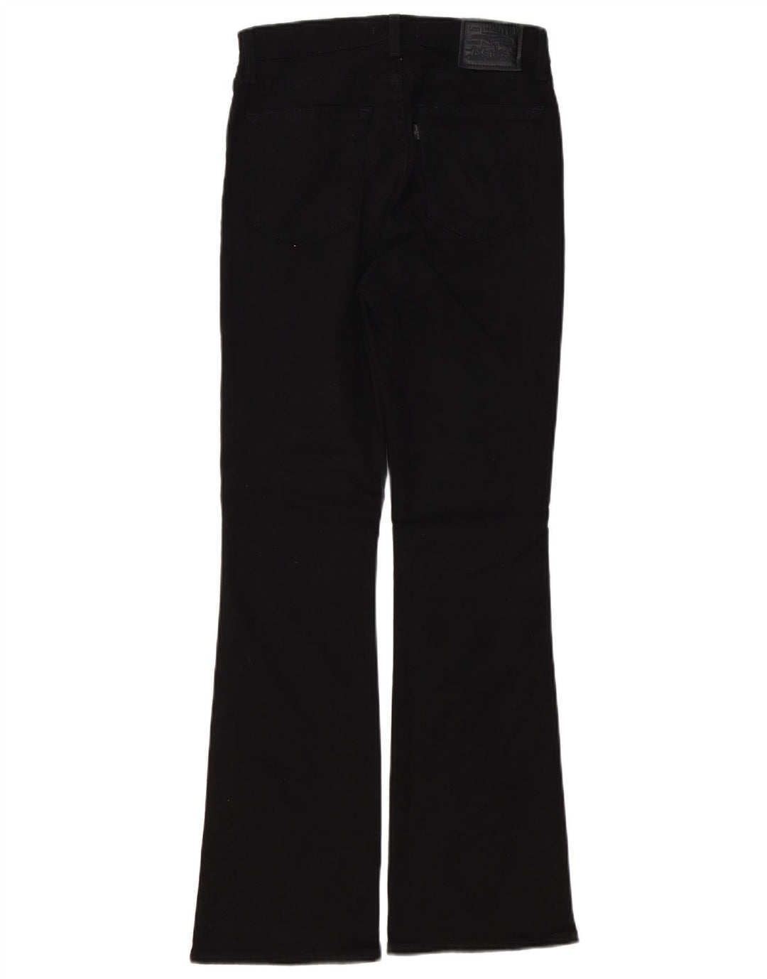 Blugi bootcut cu talie mare LEVI'S 725 pentru femei W28 L30 bumbac negru