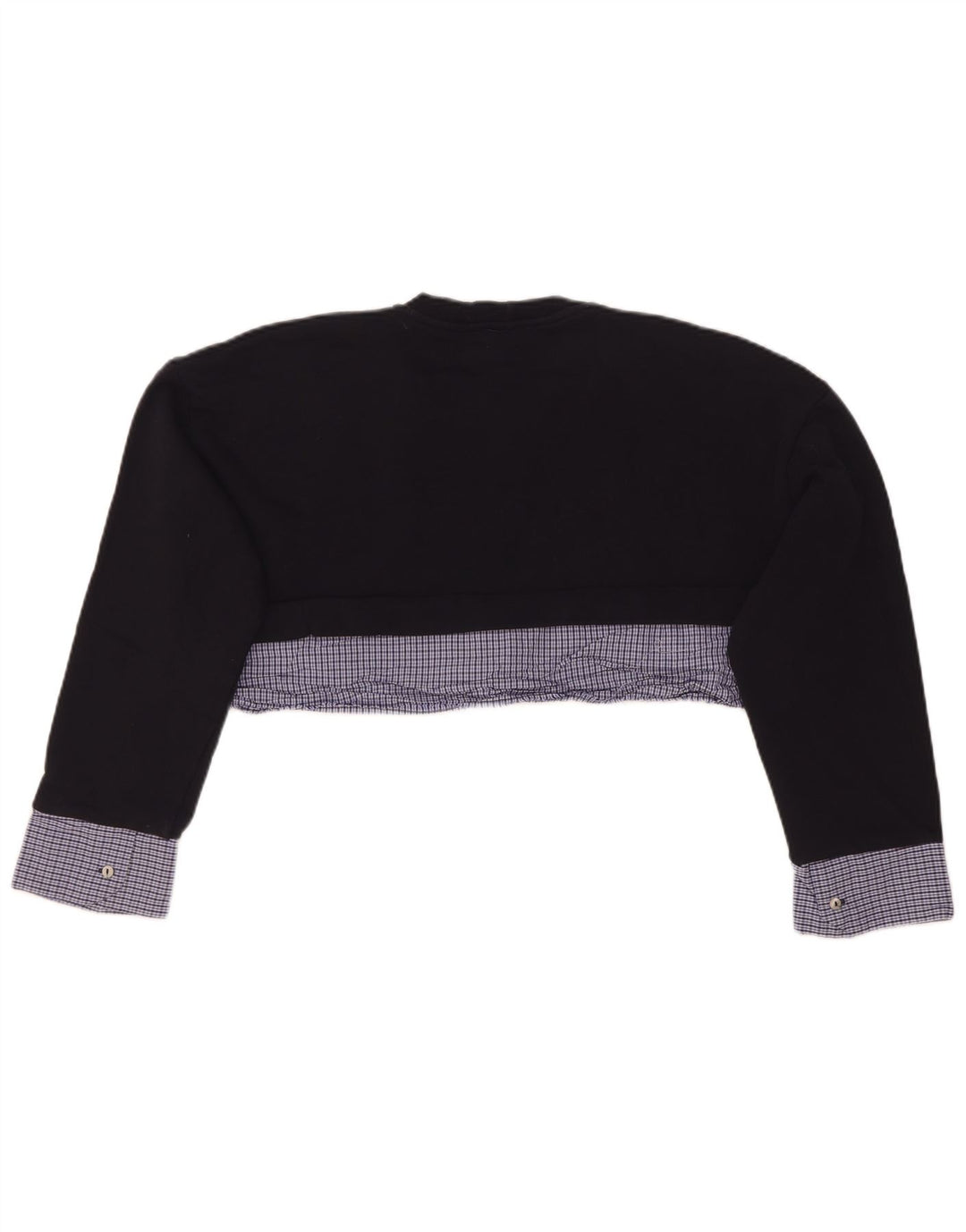 Pulover de hanorac oversized pentru femei Zara UK 10 mic, bleumarin, caroserie
