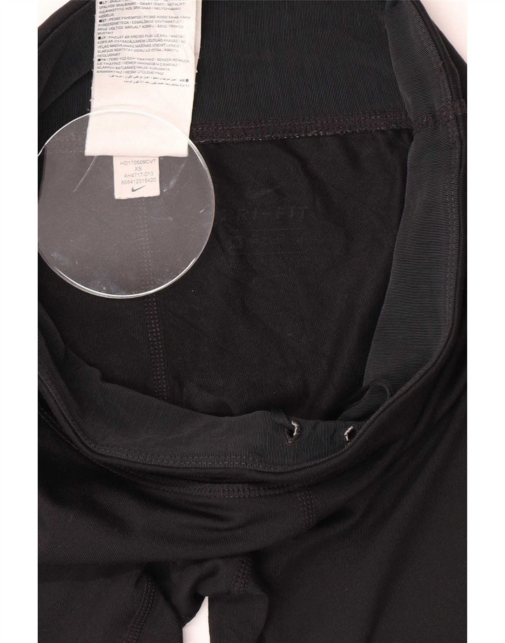 Leggings grafic Nike pentru femei UK 4 XS poliester negru