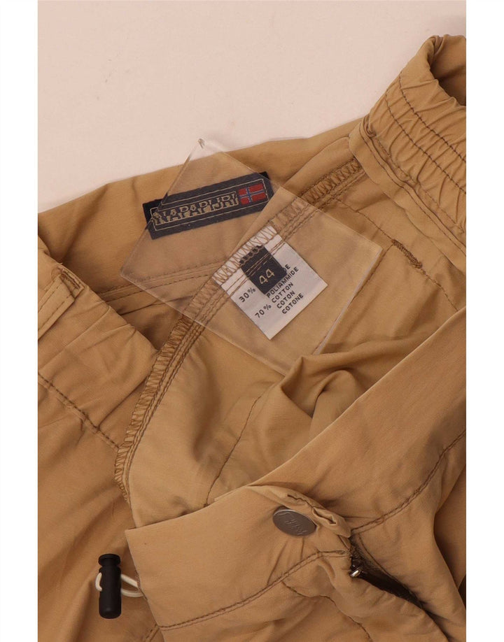 Pantaloni cargo Napapijri pentru femei, IT 44 Medium W32 L32 Bej